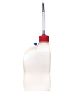 5.5 Gallon Utility Jug w/ Deluxe Hose - 5.5-Gal Sq. Motorsport Container