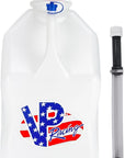 5.5 Gallon Utility Jug w/ Deluxe Hose - 5.5-Gal Sq. Motorsport Container