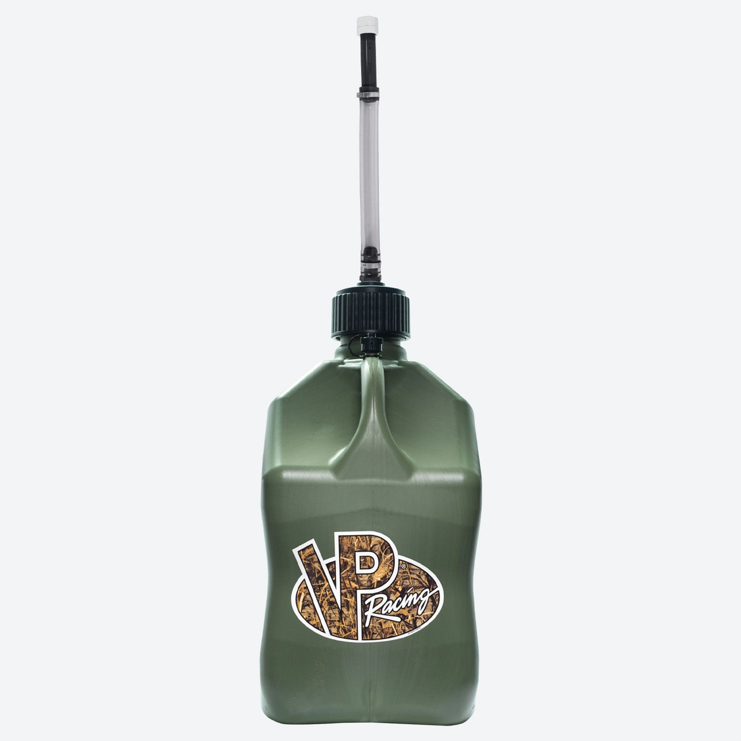 Motorsport Container 5.5 Gallon Camo Green With Deluxe Hose